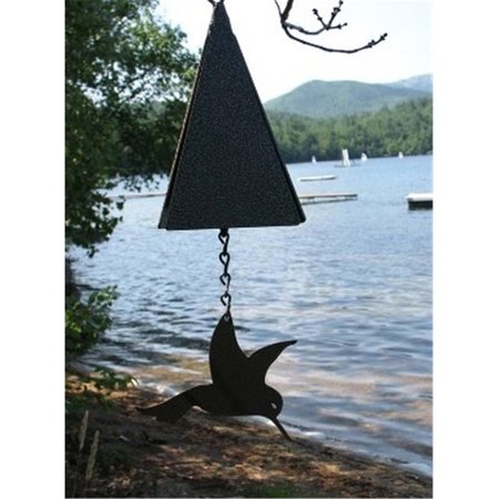 NORTH COUNTRY WIND BELLS INC North Country Wind Bells  Inc. 102.5016 Boothbay Harbor Bell with hummingbird wind catcher 102.5016